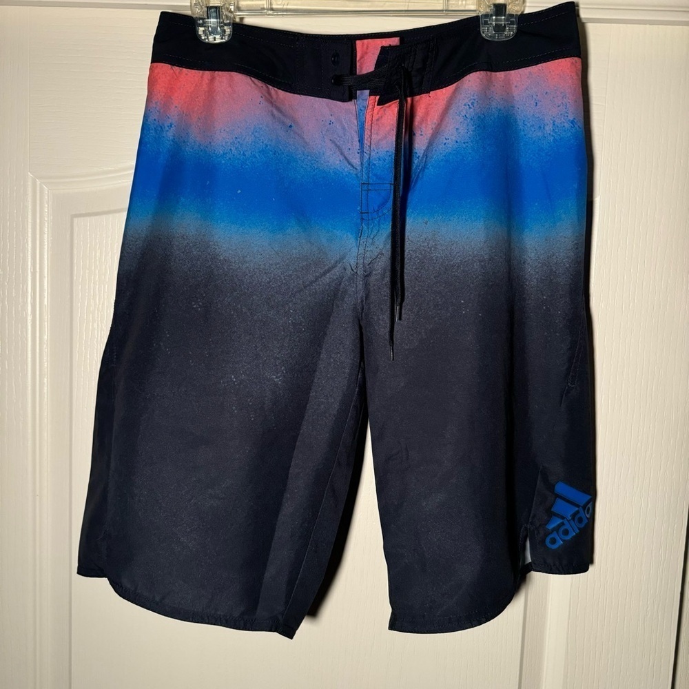 Adidas Fading Tech Board Shorts Size 32 - Picture 5 of 5